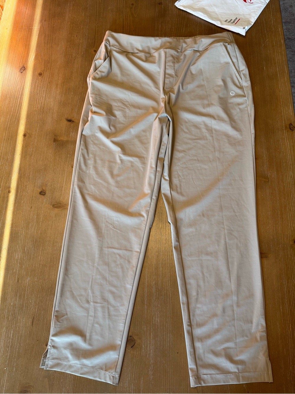 Baleaf Beige Stretch Women's Pants